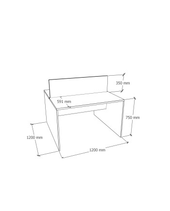 MX-612487E  CALL CENTER 120x120x75H