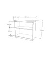 MX-902603   80x40x75H GABINETE BASE
