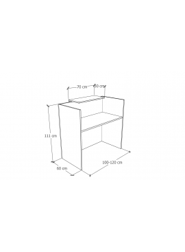 RECEPCION   100x60x115H
