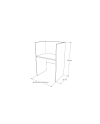 Call Center  80x60x120H