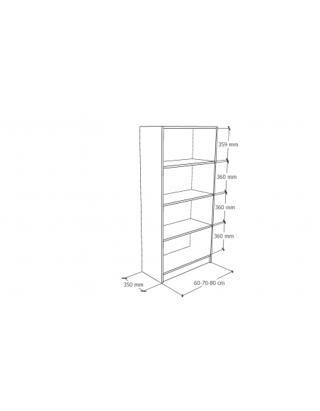 ESTANTE  60x37x162H