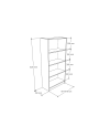 Estante  60x37x162H