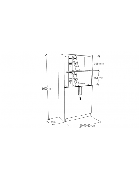 ESTANTE  60x37x162H