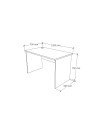 MX-521780E ESCRITORIO 120x70x75H